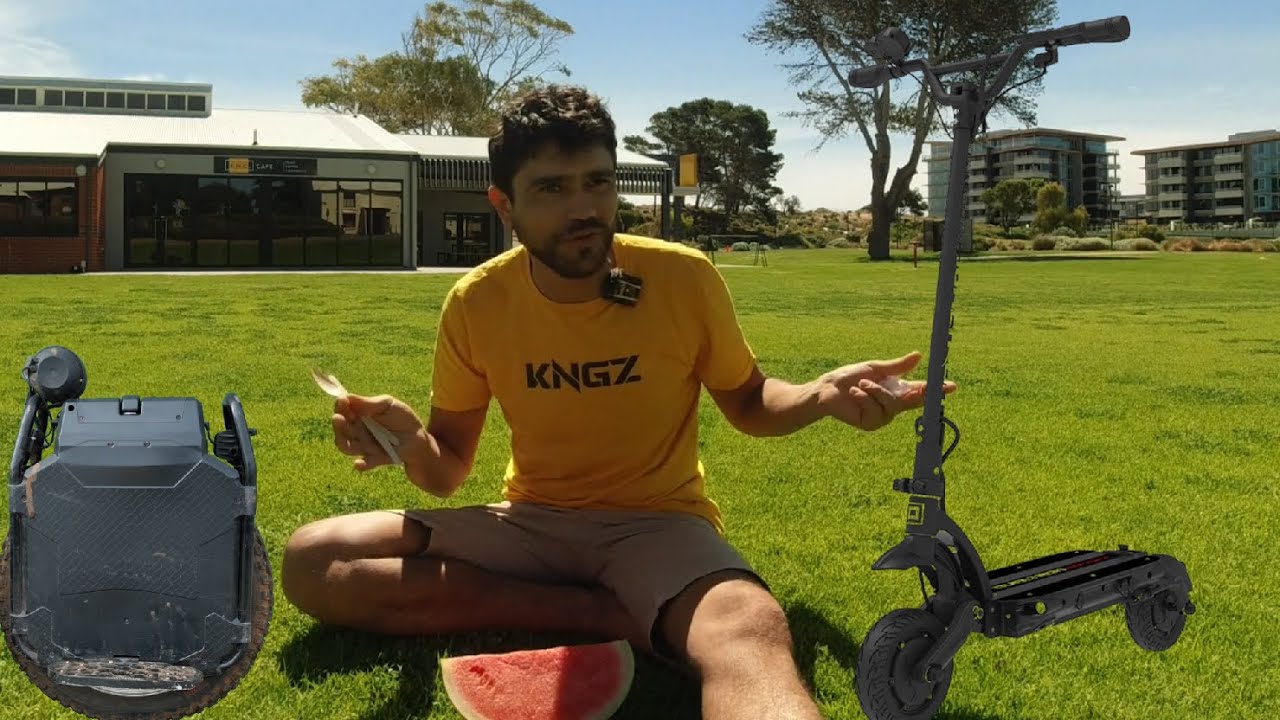 Explaining how my EUC needs 30x less maintenance than my E-Scooter (Literally in the literal sense)