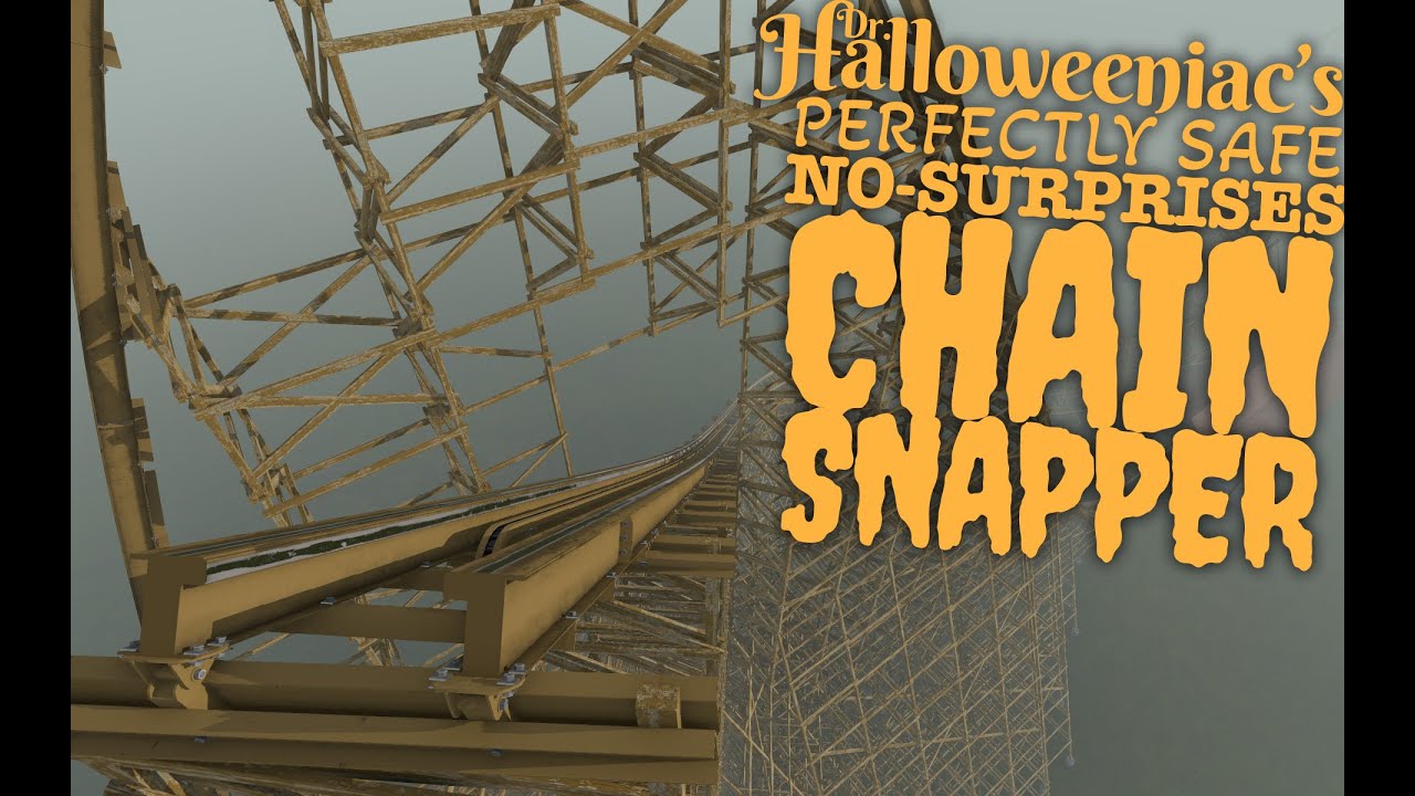 Dr. Halloweeniac's CHAIN SNAPPER - Full POV Onride & Offride - NoLimits 2 Roller Coaster Simulation