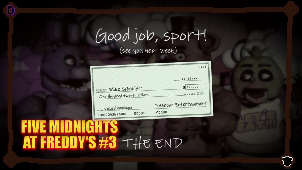 I BEAT FNAF 1! (right?) | Five Midnights at Freddy's: FNAF 1 - Part 3 (Night 4 & 5)