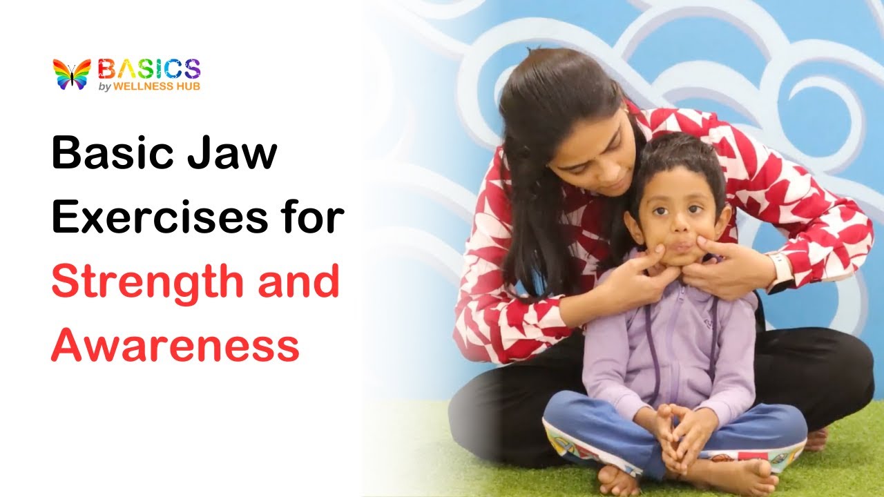 Simple Jaw Exercises for Kids | Easy Steps for Parents to Follow | Oral Motor Exercises (8/29)
