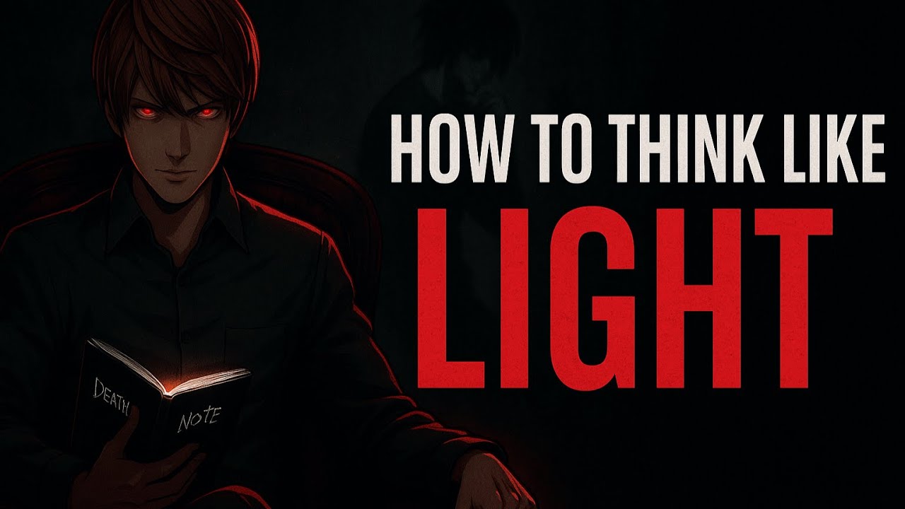 How to Think Like Light Yagami – The Ruthless Mindset of a Strategic Genius