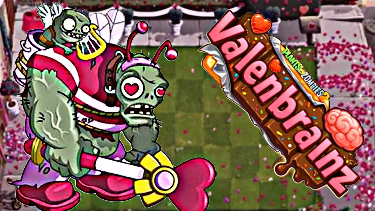 Plants vs. Zombies 2 - Valenbrainz 2025 Уровень 5-7