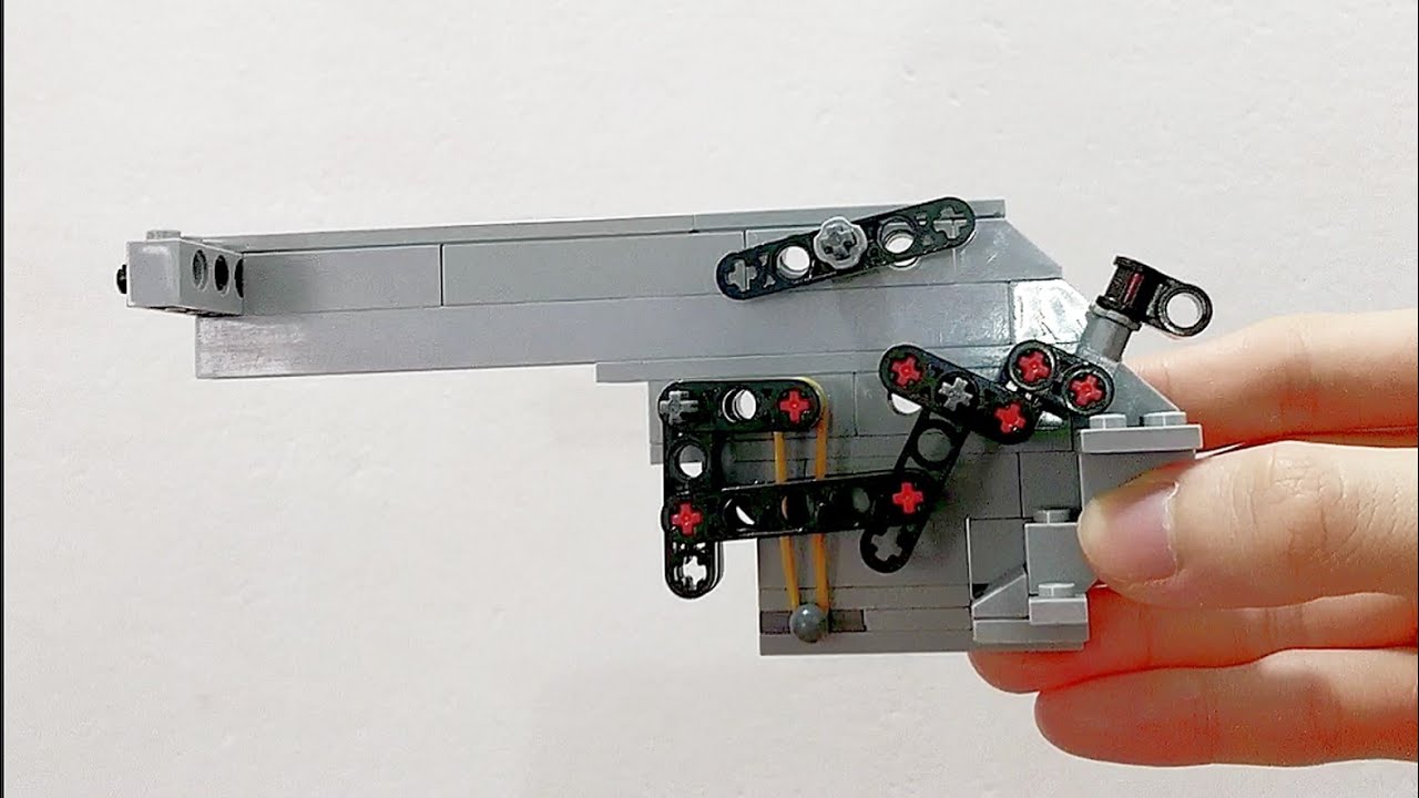 Lego Semi-Auto Gun In Depth