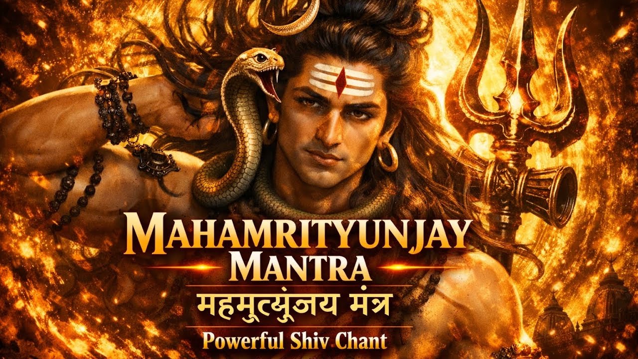 Powerful Mahamrityunjay Mantra 11 times | Har Har Mahadev | Divine Healing Chant #trending 