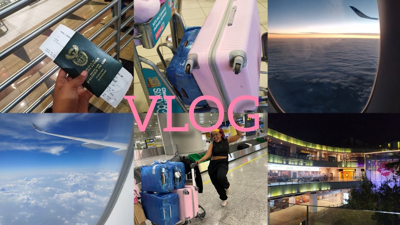VLOG: MOVE TO CHINA WITH ME Pt1🇿🇦✈️🇨🇳