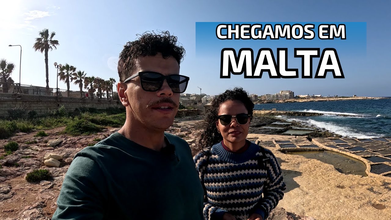 CHEGAMOS EM MALTA! Primeiras Impressões, Curiosidades e Passeio por Marsaskala + Salt Pans