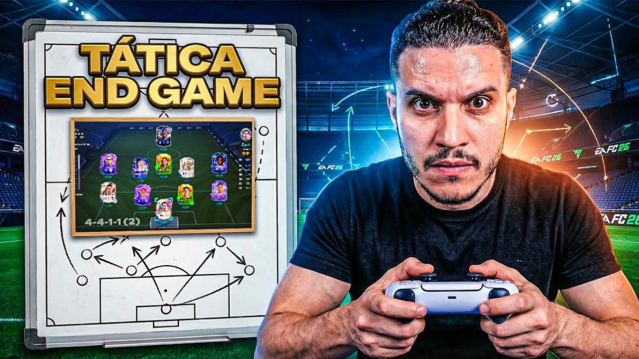 FC 26 l VIRE UM PRO PLAYER COM A TÁTICA MAIS ABSURDA DO JOGO! (4411 TÁ INSANA)