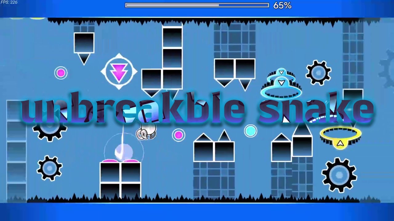 Unbreakable Snake GD layout