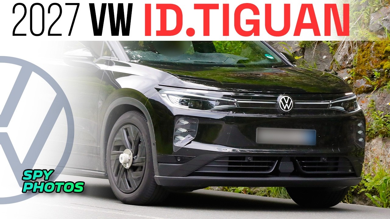 ШПИОНСКИЕ ФОТО: Volkswagen ID. Tiguan 2027 года #электромобиль