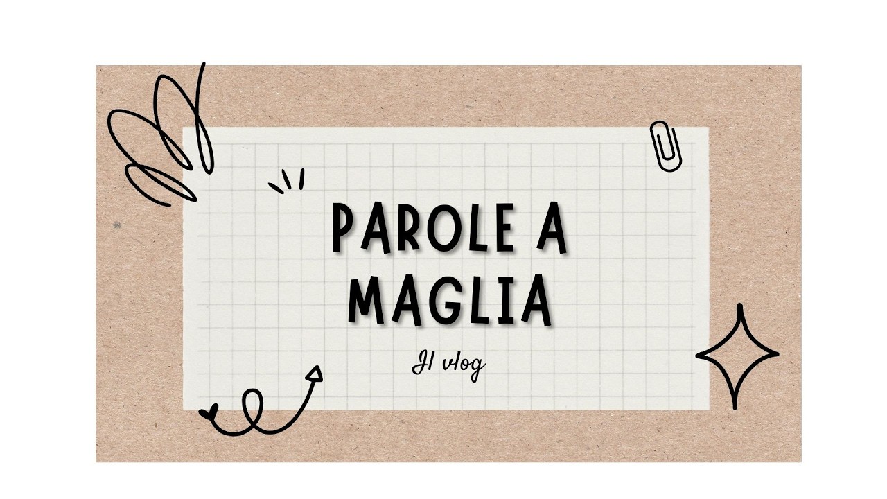 Parole a maglia #63 - marzo 2026
