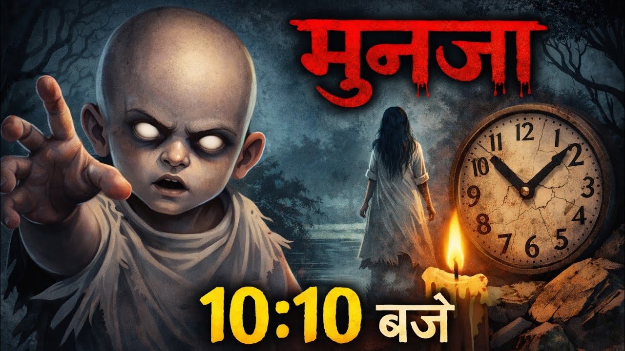 मुनजा – अधूरा संस्कार | 10:10 बजे की डरावनी पुकार 😱🕐|hindihorror | moral stories |