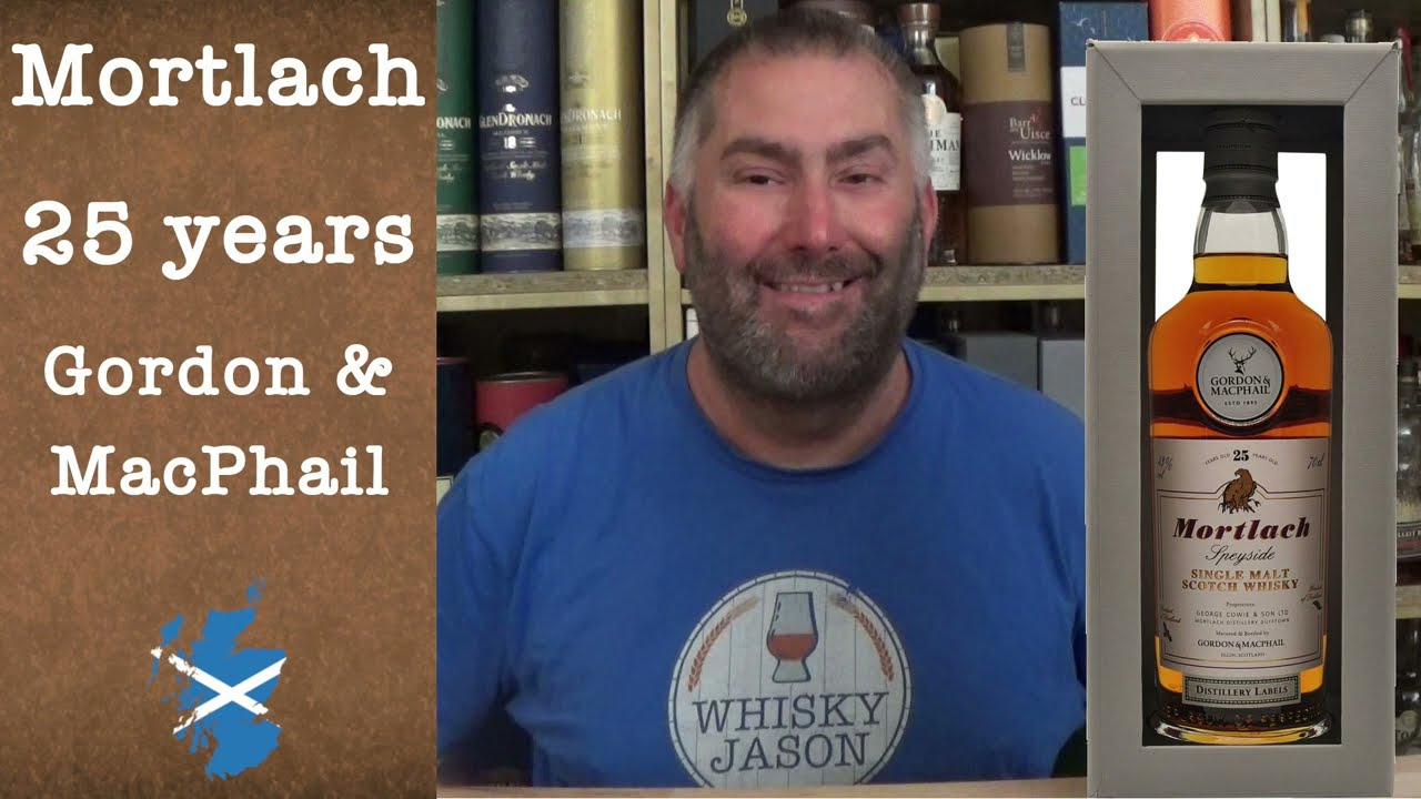 Mortlach 25 Jahre Gordon & MacPhail Distillery Labels mit 46% Single Malt Verkostung von WhiskyJason