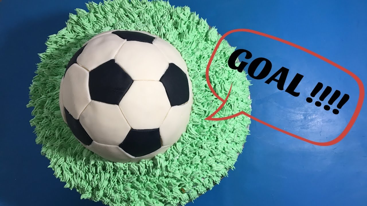 Soccer Ball Cake/Torta de Pelota De F&uacute;tbol tutorial