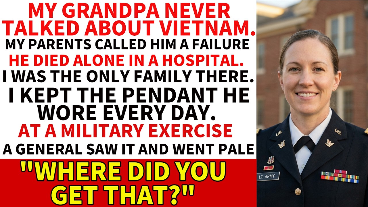 My Parents Let My Vietnam Hero Grandpa Die Alone — Until a General Recognized His Pendant
