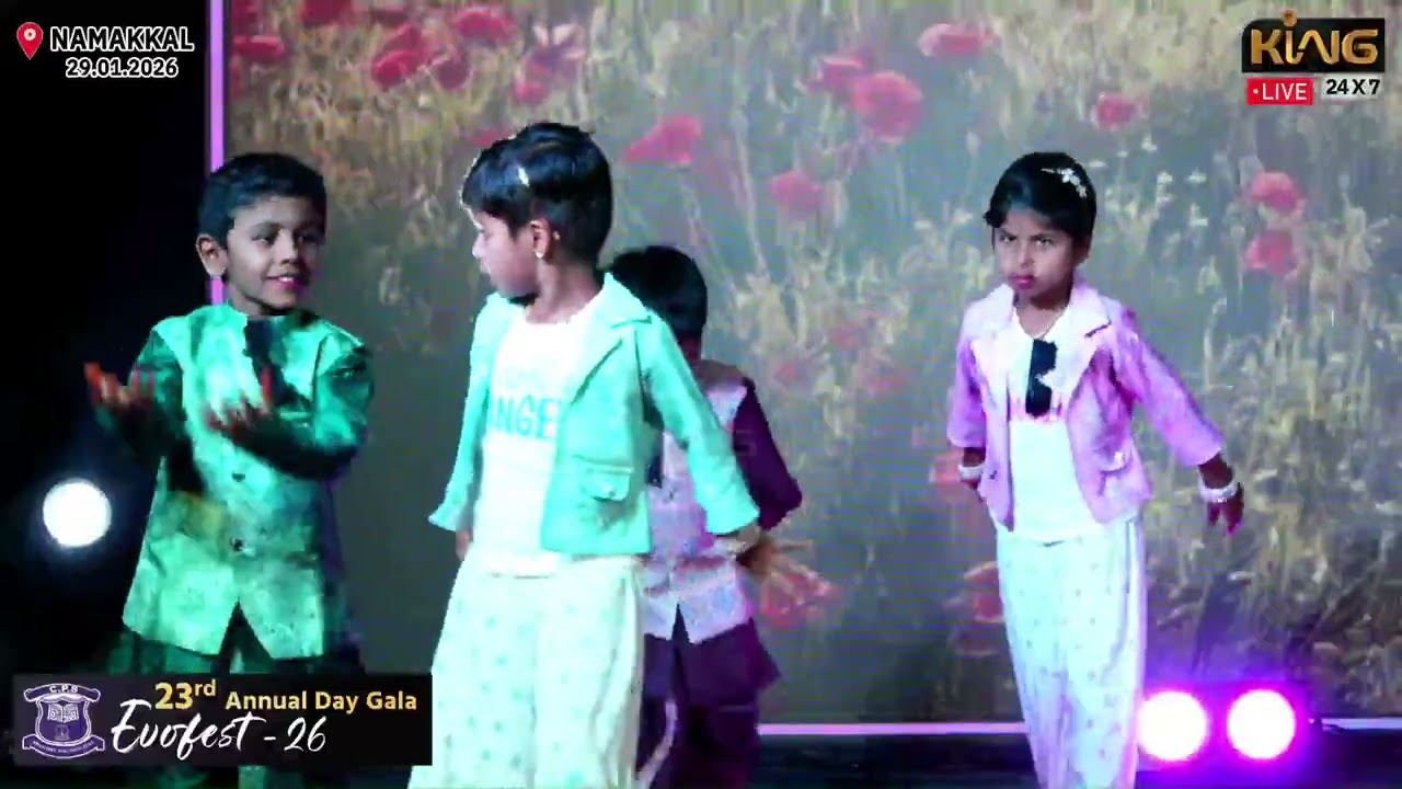 Chella Kutty Song | Mass Dance Performance | Children's Park School | Evofest - 26 | 23rd Annual Day