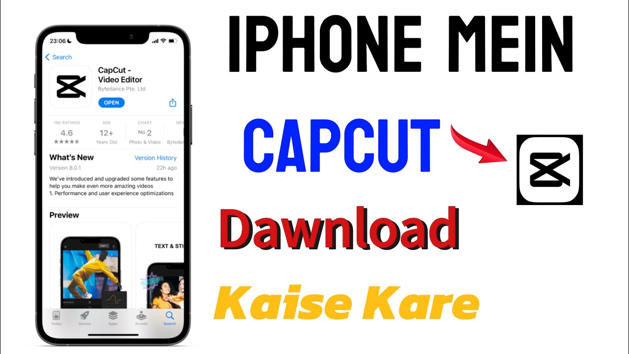 iPhone Mein CapCut Kaise Dawnload Kare | 1CapCut Dawnload In IPhone | 2026