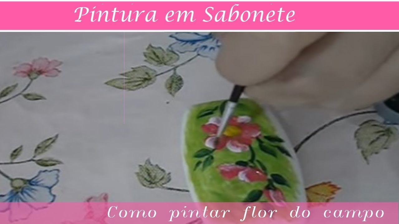 Pintura em Sabonete
