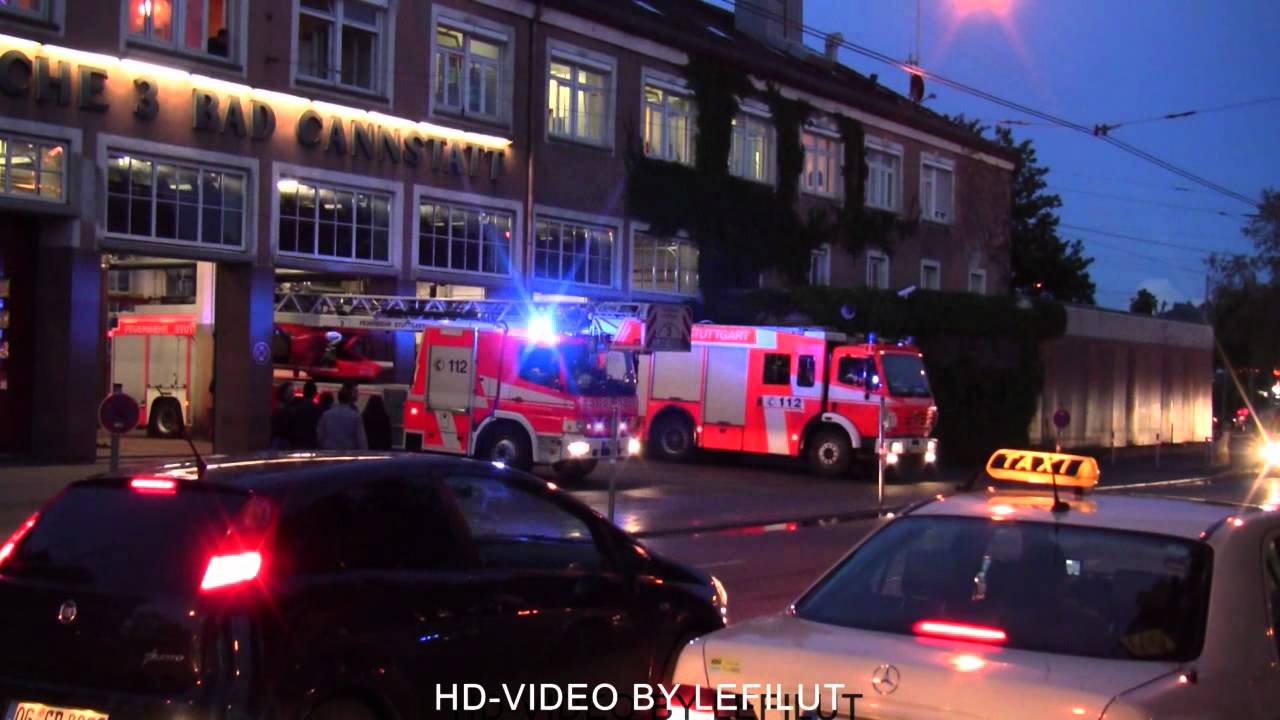 Löschzug BF Stuttgart FW 3 Bad Cannstatt während des Frühlingsfestes