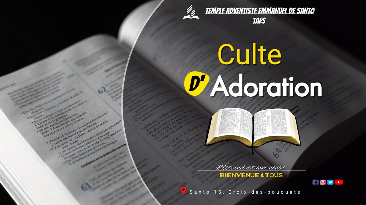Culte d'adoration | Samedi 07 Mars 2026| Journée de Prière des Femmes Adventistes