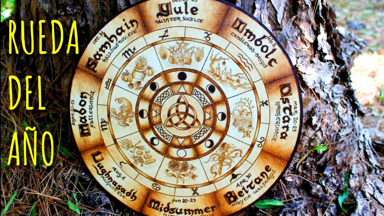 LA RUEDA DEL A&Ntilde;O (CELTA, PAGANA, WICCA...)ORIGEN, SIGNIFICADO Y RA&Iacute;CES DE LOS SABBATS