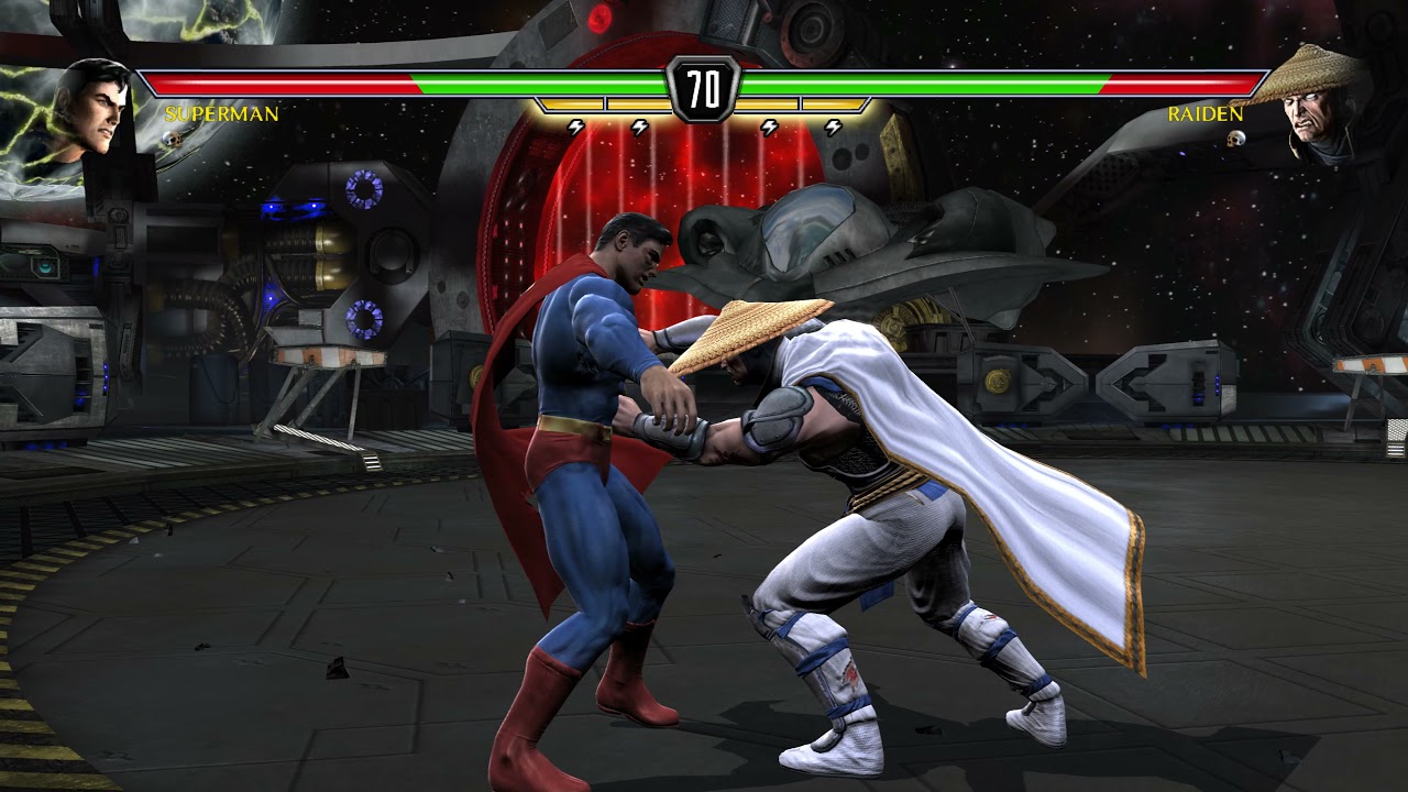 MK VS DC Battles Superman VS Raiden