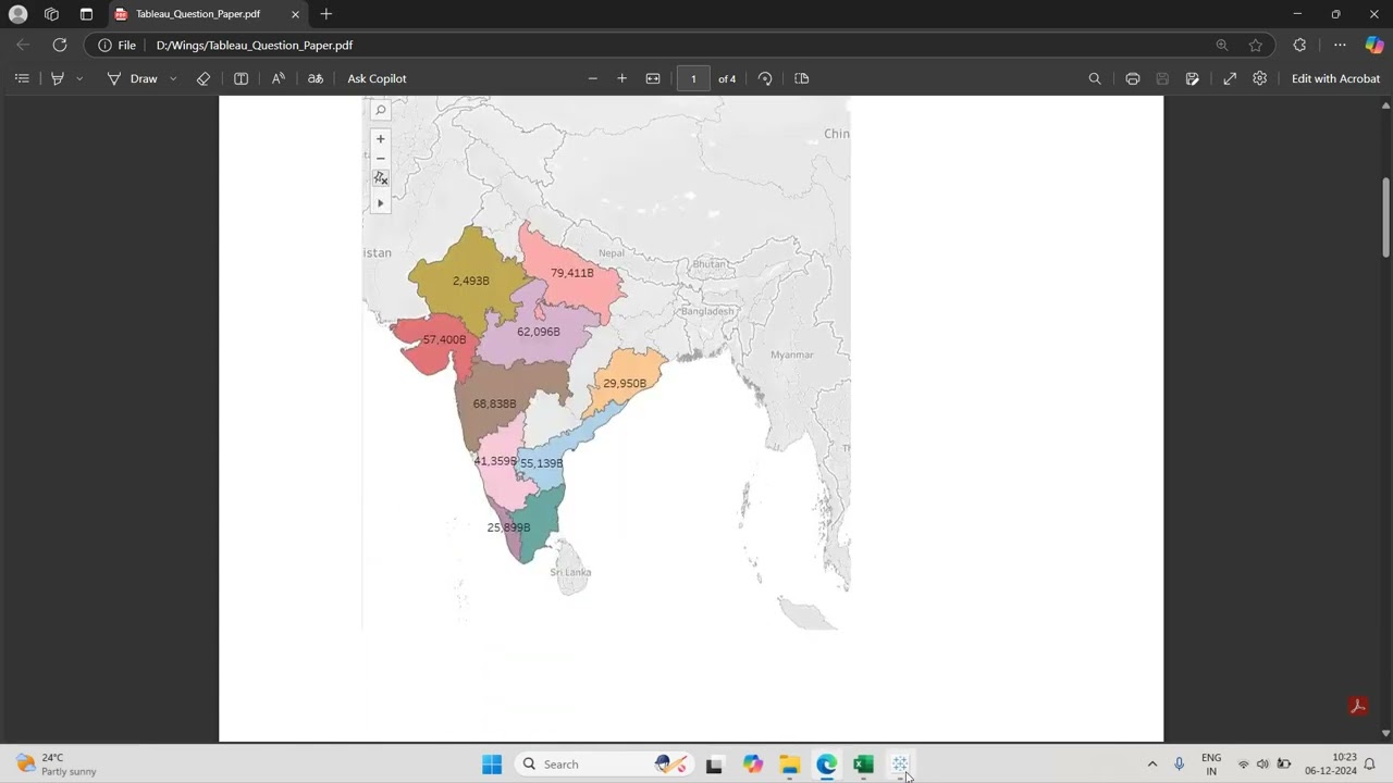T13 Tableau Hands-On | Step-by-Step Explanation for Creating Visualizations