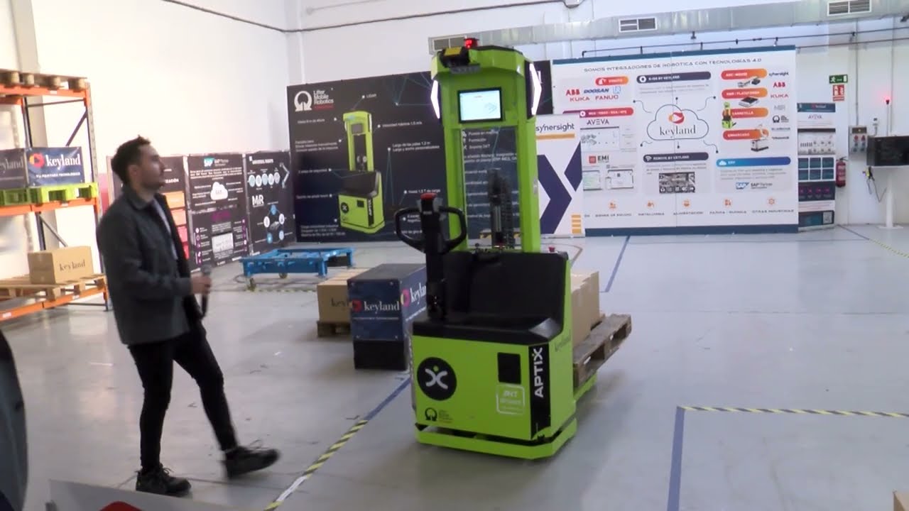 Demostración tecnológica | Evento-Demo: Interoperabilidad en robótica móvil (AMR+AGV+Carretilla)