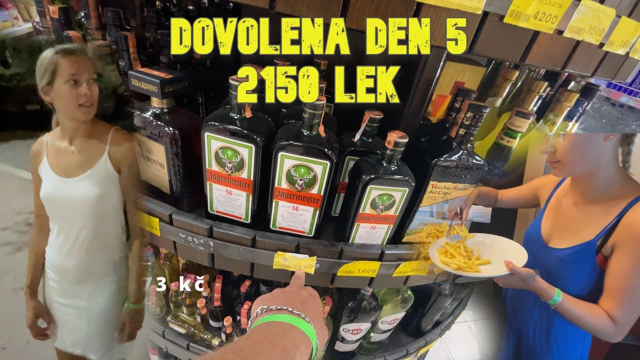 ZASPALI JSME 😴 CENY V ALBÁNII 💰 Dovolená den 5 #ALBANIE #ROBINVALES