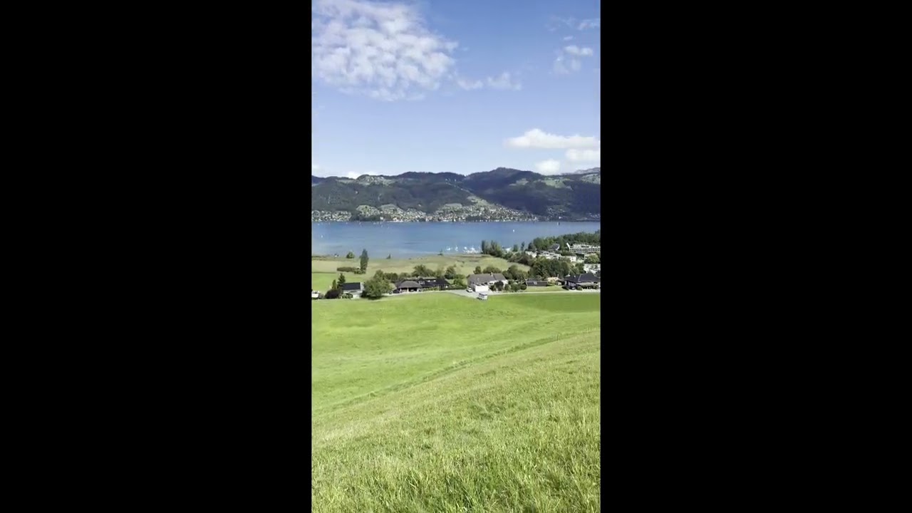 Gwatt Walk - Thun - Lake of Thun - Switzerland 4k