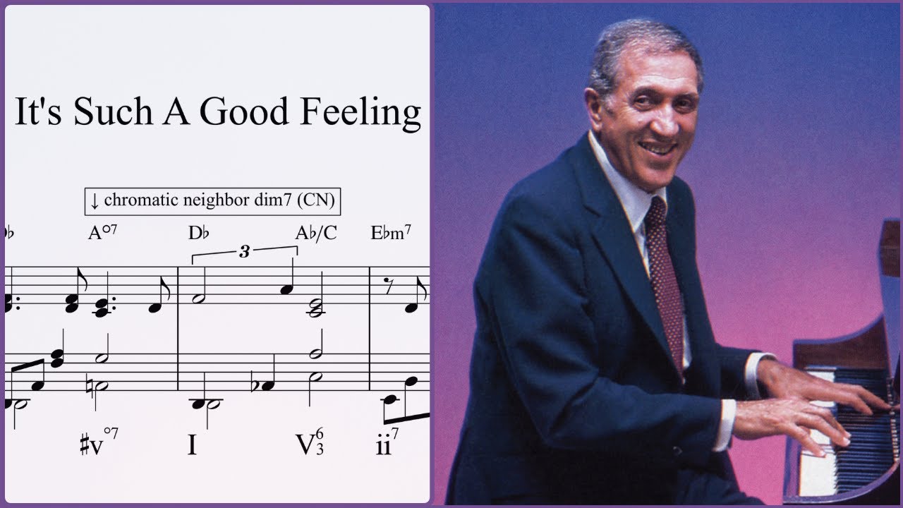 It's Such A Good Feeling - Johnny Costa and Mr. Rogers - Transcription and Analysis
