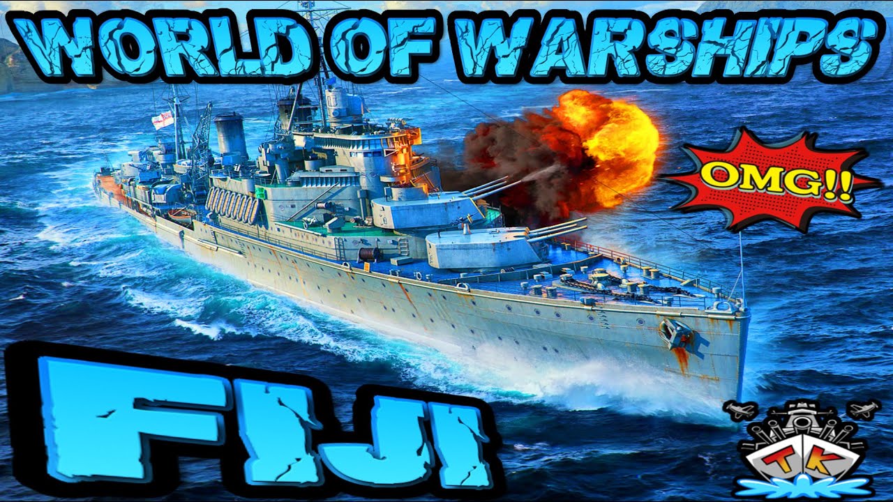 Fiji ist verdammt STARK auf T7 *Briten Kreuzer*⚓️ in World of Warships 🚢
