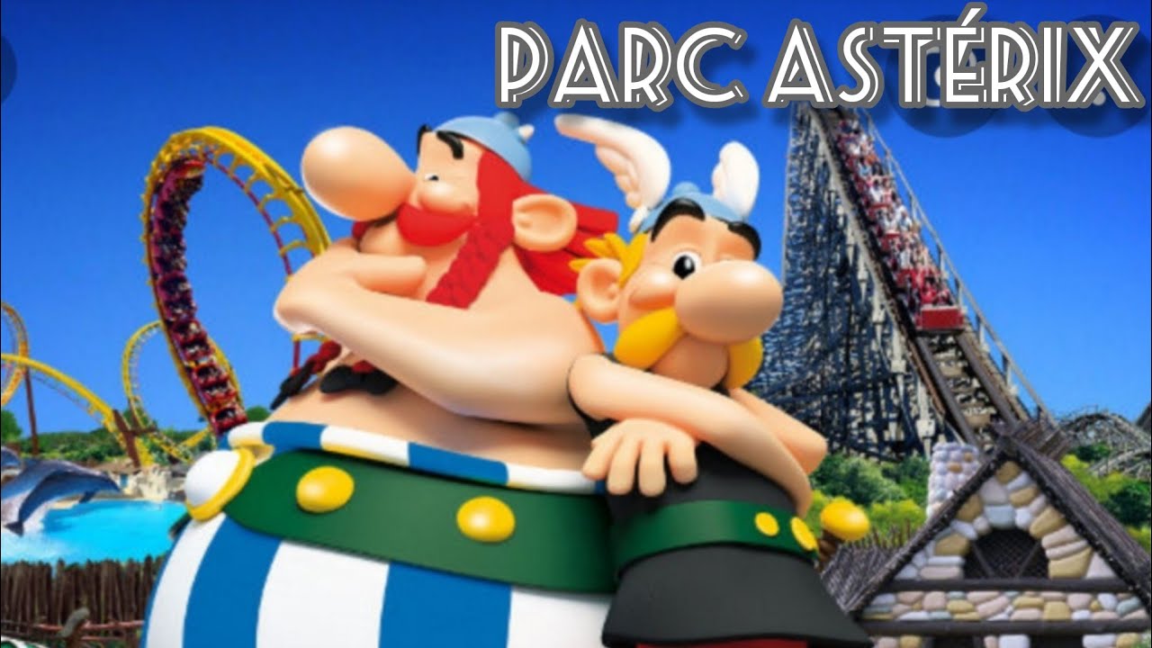 Visite du Parc Asterix Thăm quan công viên vui chơi ở PHÁP khu vui chơi ở PHÁP như thế nào