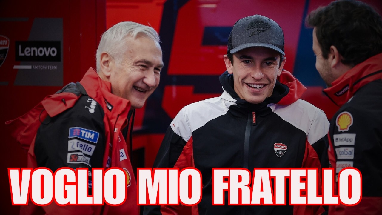 Marc Marquez sceglie il fratello Alex in Ducati ufficiale