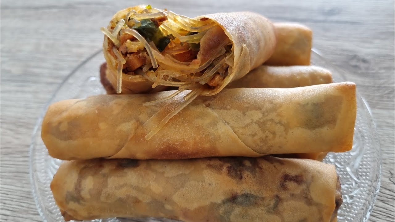 طريقة تحضير سيكار بحشوة لذيذة في متناول الجميع loempia maken 🫔
