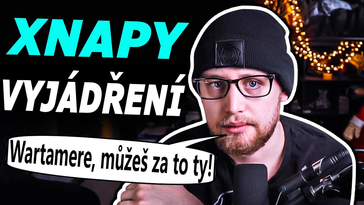 Zase jsem to p_dělal. 👀 Vyjádření XNAPY