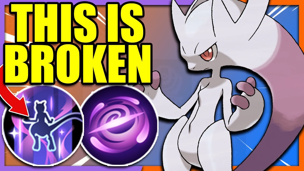 RECOVER MEWTWO Y is BROKEN but is it better or worse than X?! | Pokemon Unite