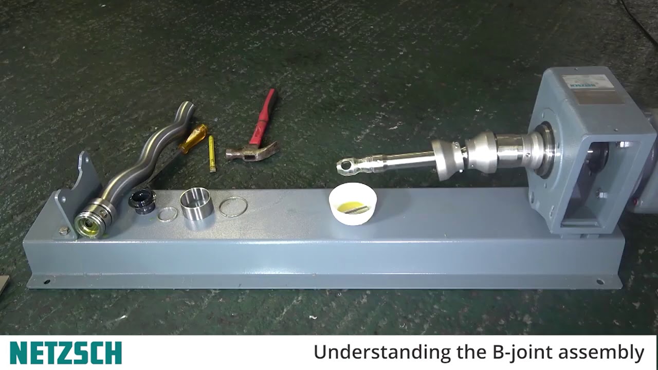 NETZSCH Pumps UK: B-joint assembly with intro from Chris Robins