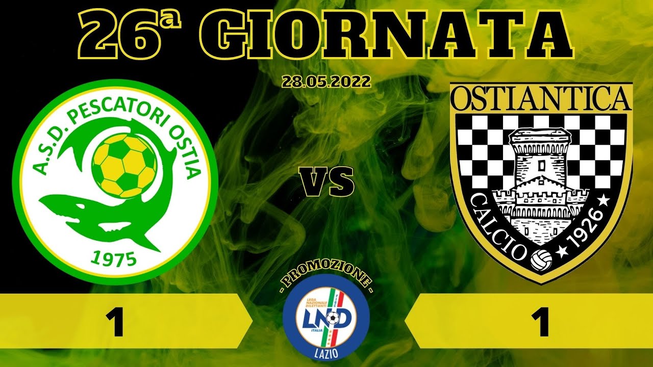 Under 19 | 26ª Giornata | Pescatori Ostia-Ostiantica 1-1