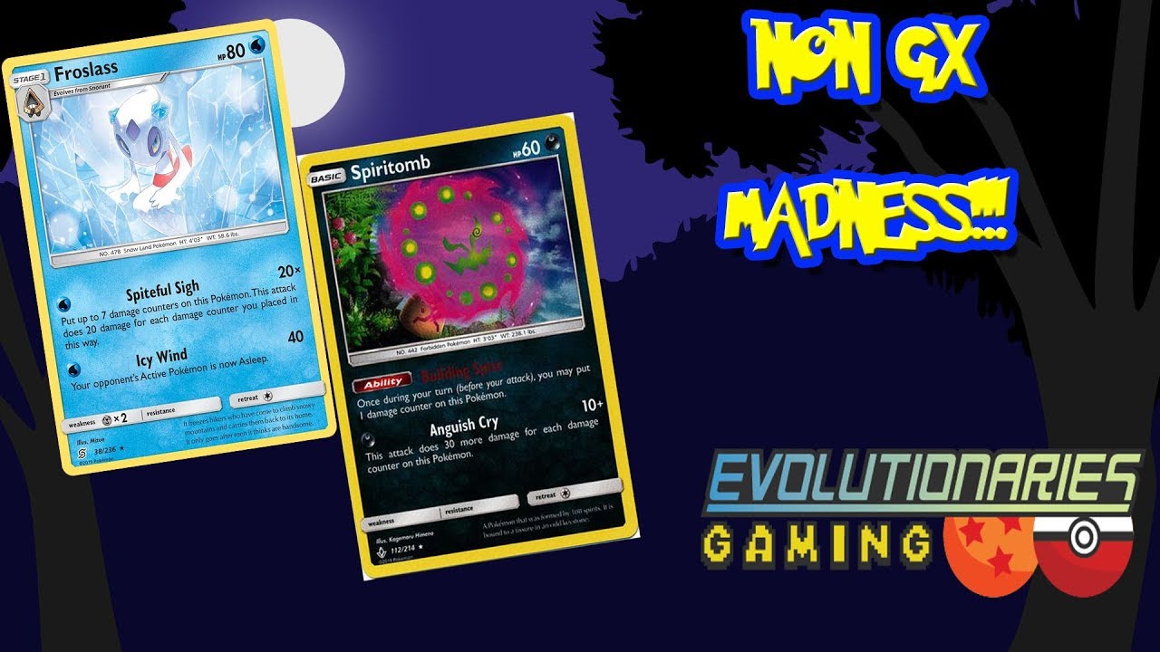 UNSTOPPABLE Froslass Spiritomb Deck Profile & Battles!!