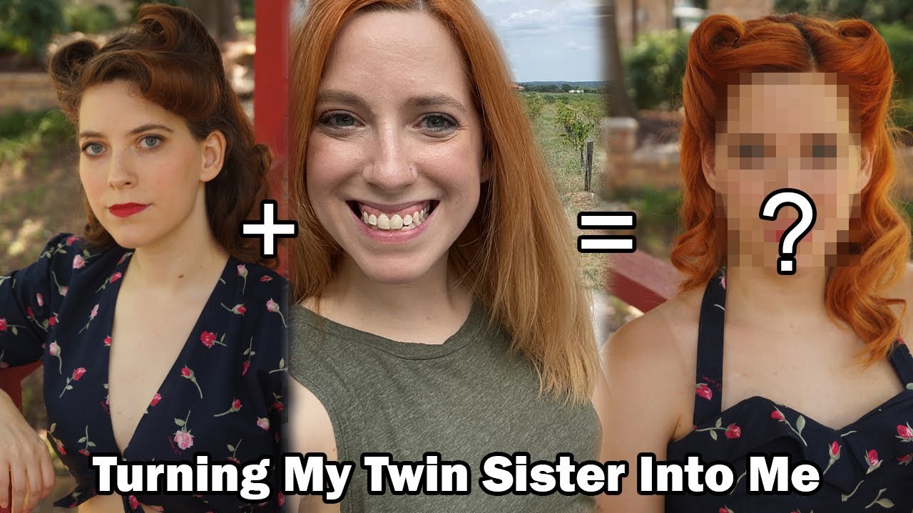 I Gave My Twin Sister a Vintage Makeover