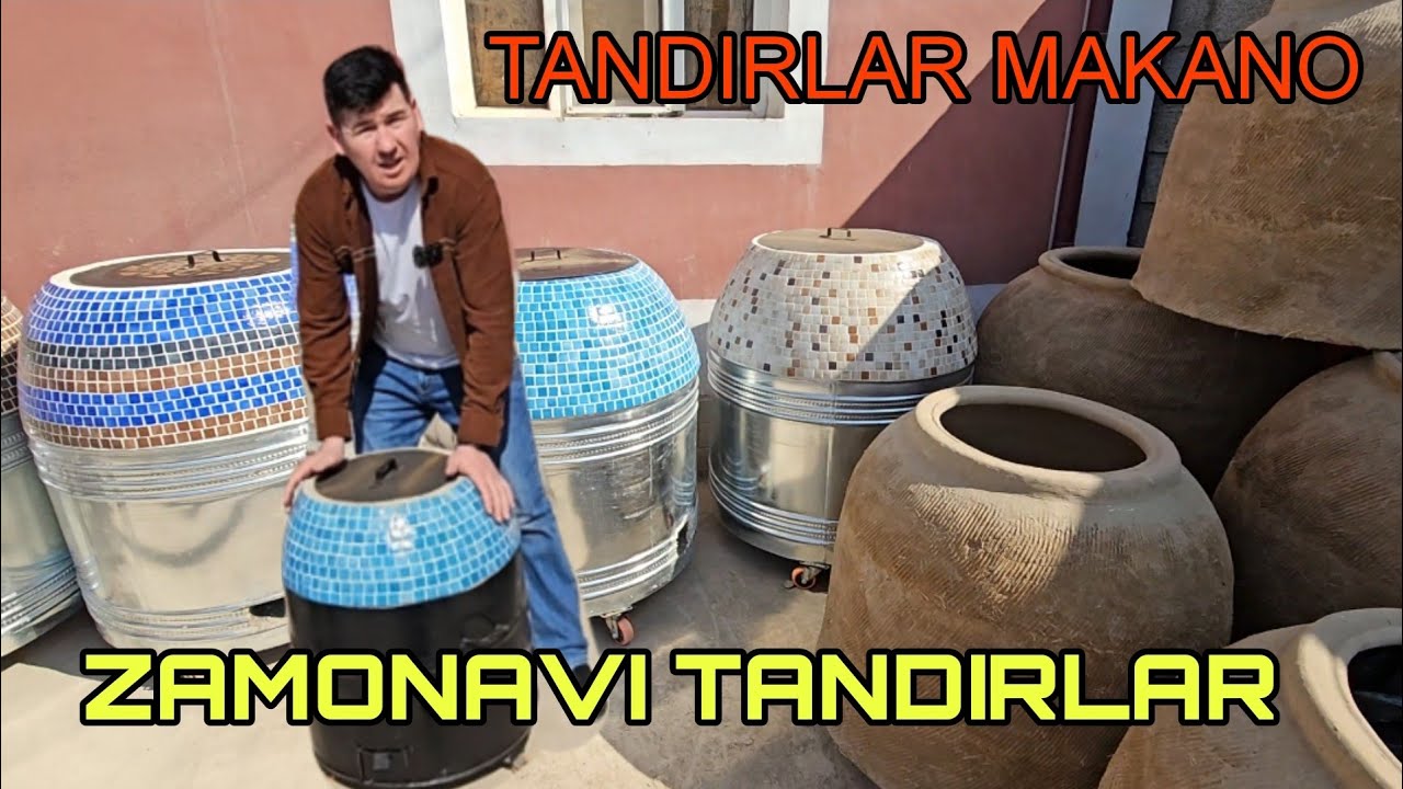 YETGAZIB BERISH BEPUL FAKAT SIZ TANLASANGIZ BOLDI ZAMONAVI TANDIRLAR MARXAMAD