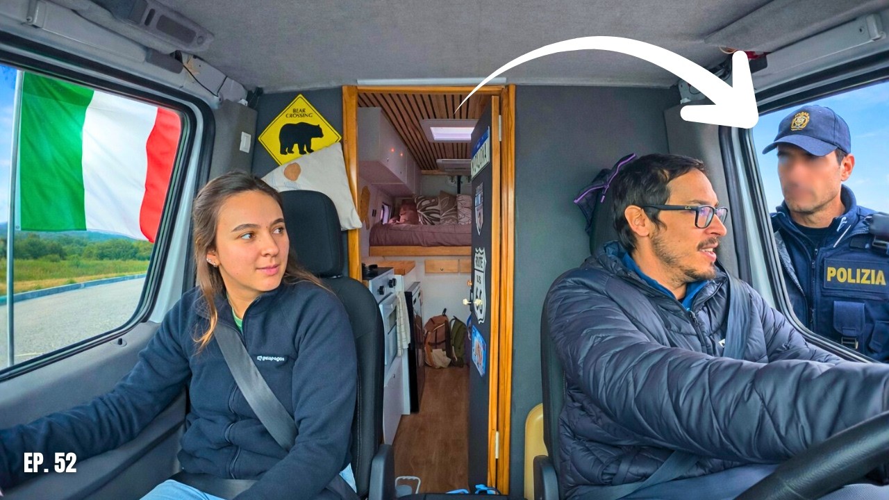 NOVO PAÍS! Colocamos nosso MOTORHOME em um BARCO.
