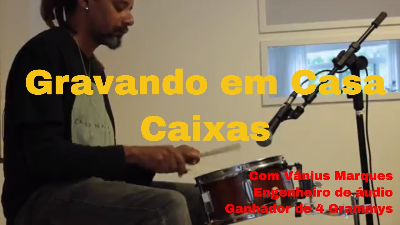 Como gravar em casa : Caixas