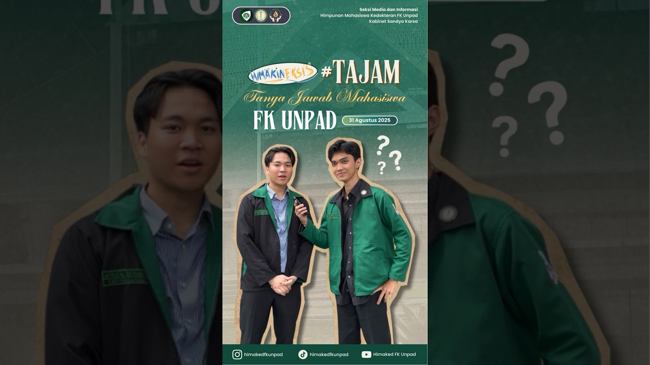 [𝐇𝐈𝐌𝐀𝐊𝐈𝐍𝐄𝐊𝐒𝐈𝐒 #𝐓𝐀𝐉𝐀𝐌: 𝐌𝐚𝐬𝐮𝐤 𝐅𝐊 𝐔𝐧𝐩𝐚𝐝 𝐠𝐢𝐦𝐚𝐧𝐚 𝐬𝐢𝐡 𝐜𝐚𝐫𝐚𝐧𝐲𝐚🤔⁉️] #kedokteran #fkunpad