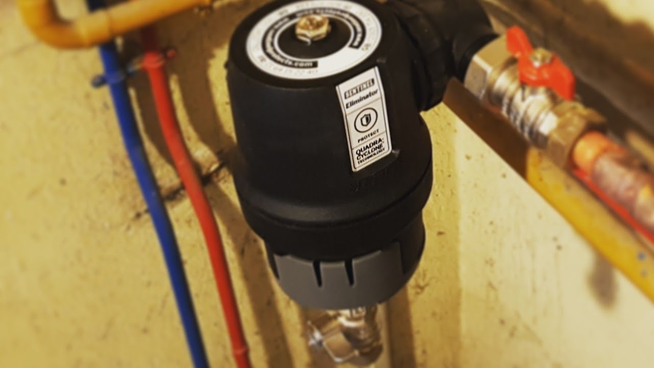 Installation d'un filtre sentinel eliminator sur un circuit de chauffage
