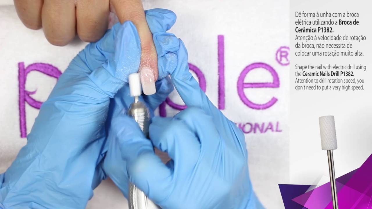 Aplicação de Gel Milky Pink Opack | How to Apply Builder Gel by Purple Professional