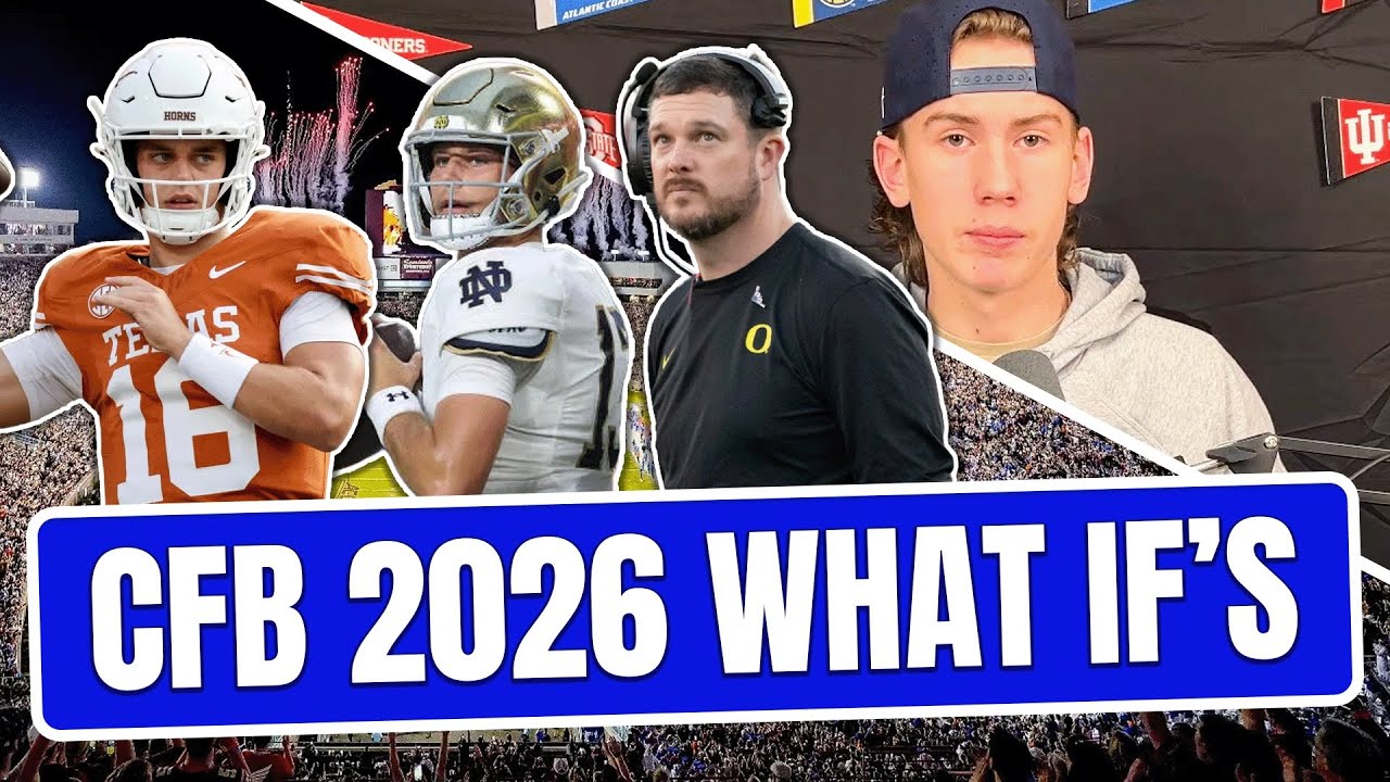 Biggest 2026 CFB What If's Pt.1 | Wyatt Zang's College Football Show
