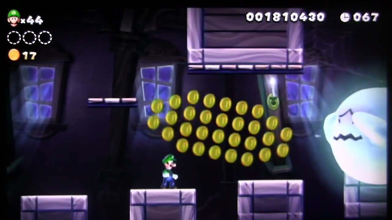 Luigi U 4‑Ghost House: Fluffy Box Boo Tour – Floating Maze Precision Run