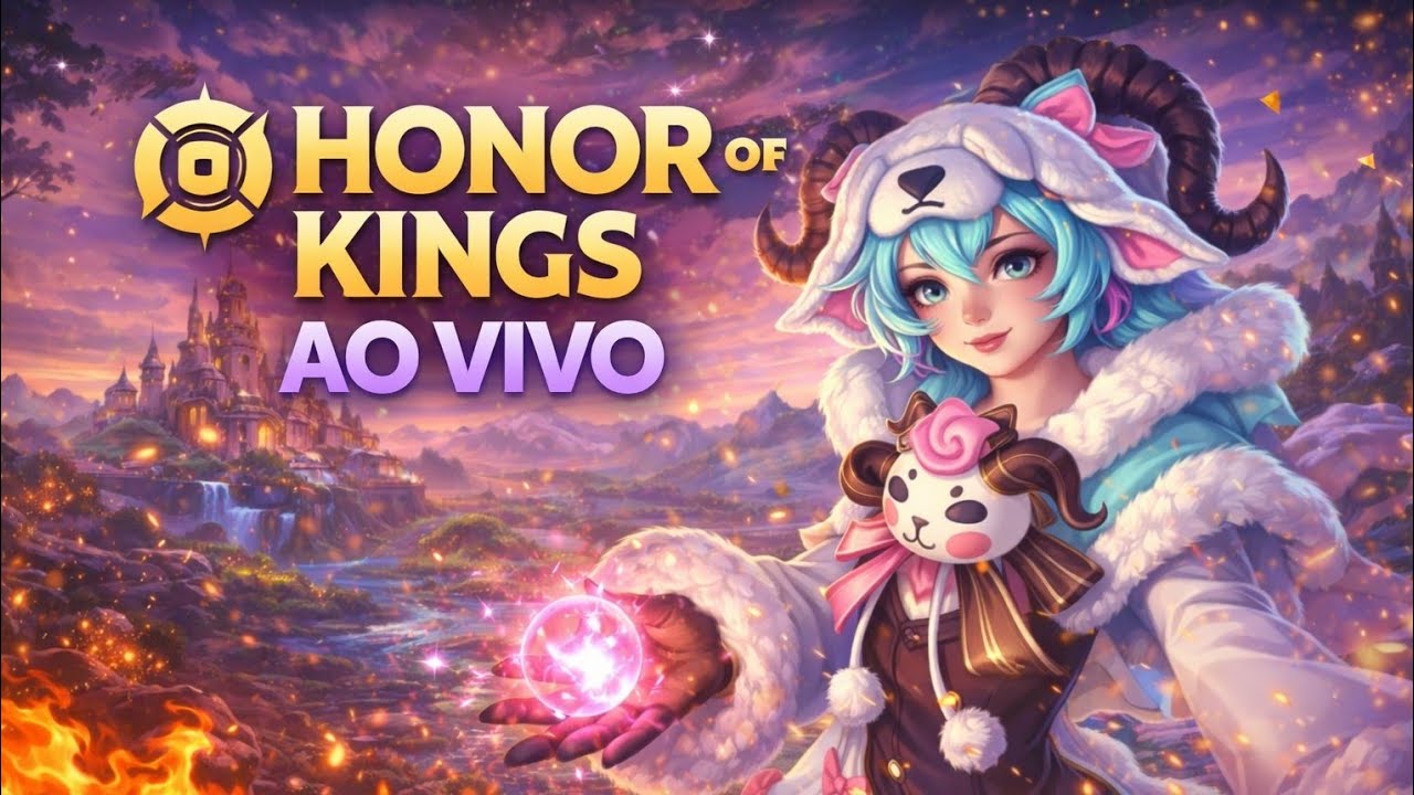 HONOR OF KINGS AO VIVO 🔥 | RANQUEADA