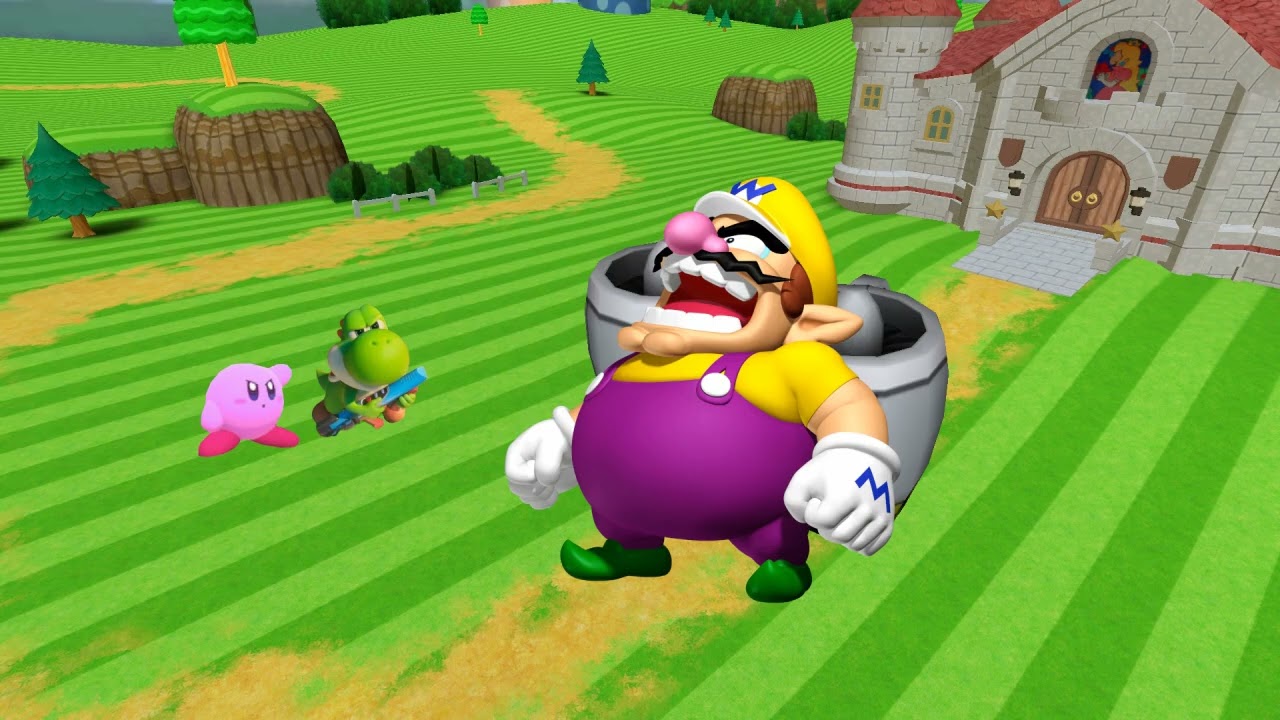 Wario dies after being shot down by Yoshi for using a jet pack recklessly.mp3